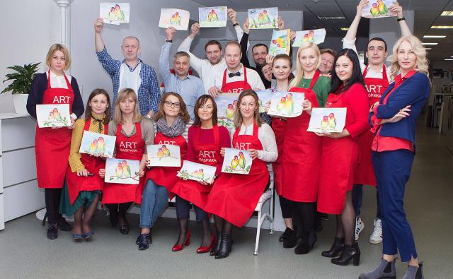 Работы учеников ART Фабрики