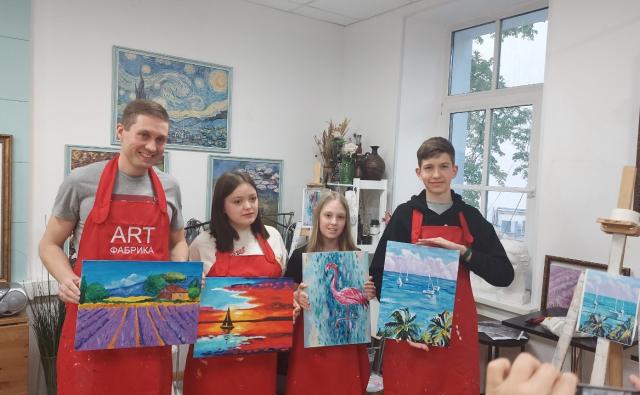 Работы учеников ART Фабрики