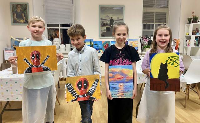 Работы учеников ART Фабрики