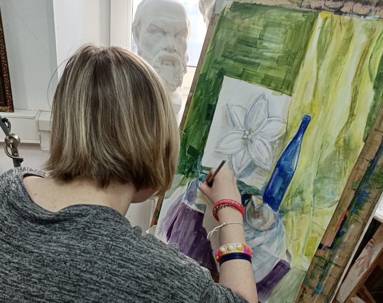 Курсы и мастер-классы по живописи и рисунку для учеников всех возрастов