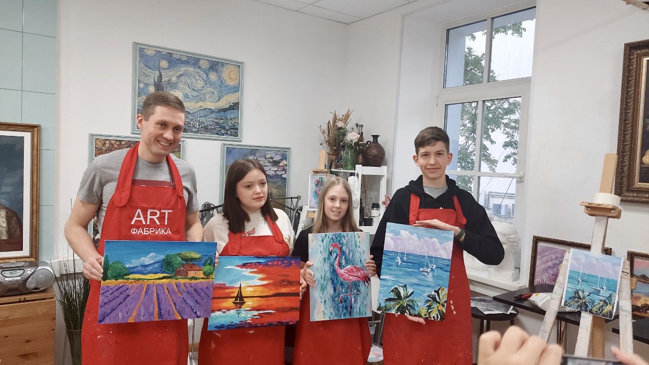 Курсы и мастер-классы по живописи и рисунку для учеников всех возрастов