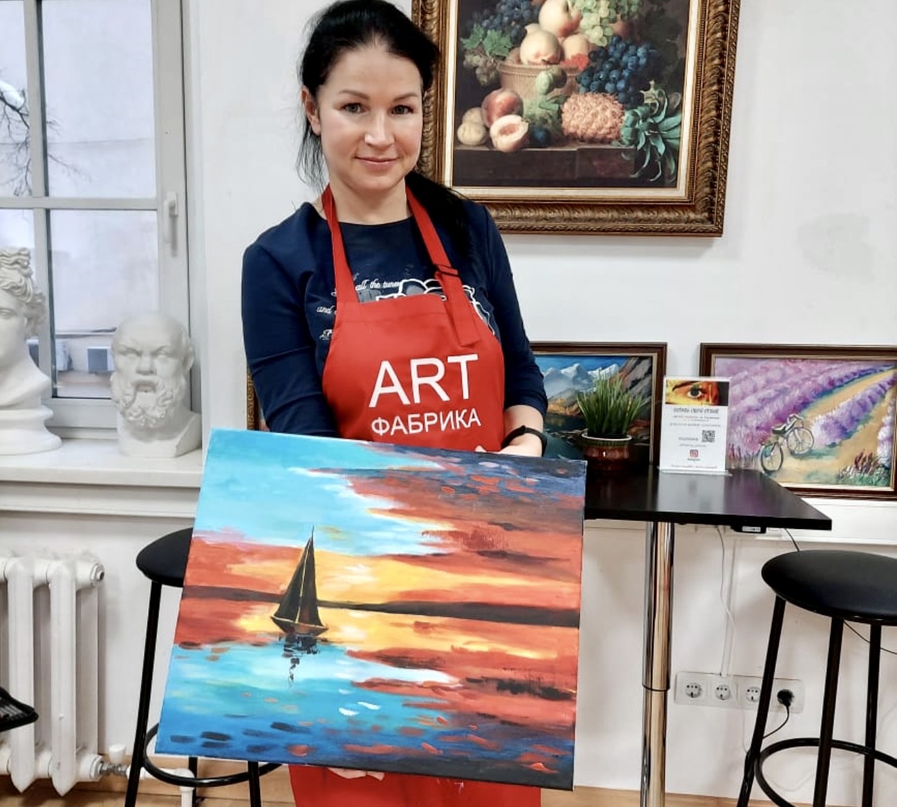 Курсы и мастер-классы по живописи и рисунку для учеников всех возрастов